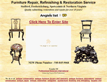 Tablet Screenshot of furniturerepair.net
